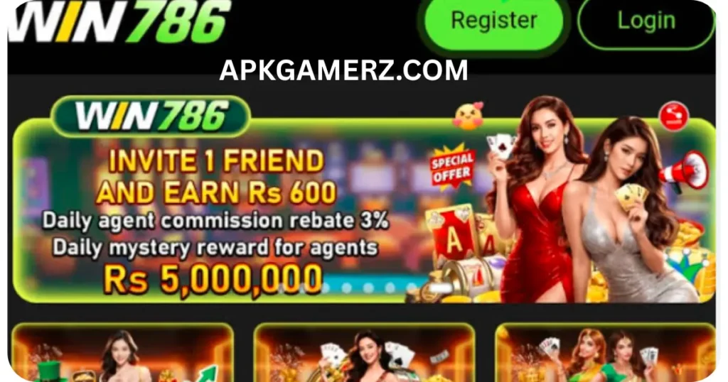 WIN786 Game for free Earning App in Pakistan