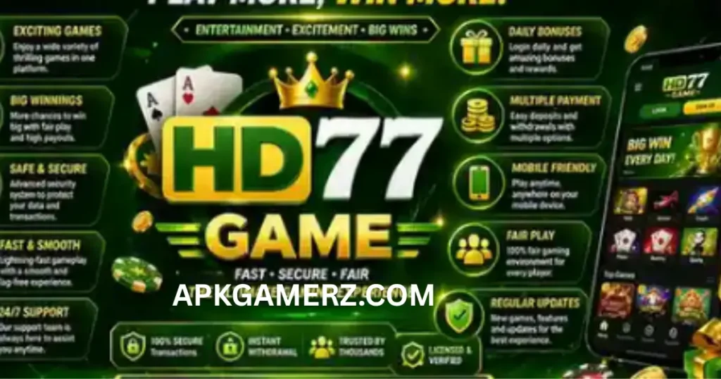 HD77 Game Free Bonus App