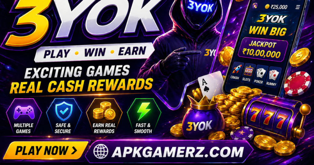 3yok Game for free earning App