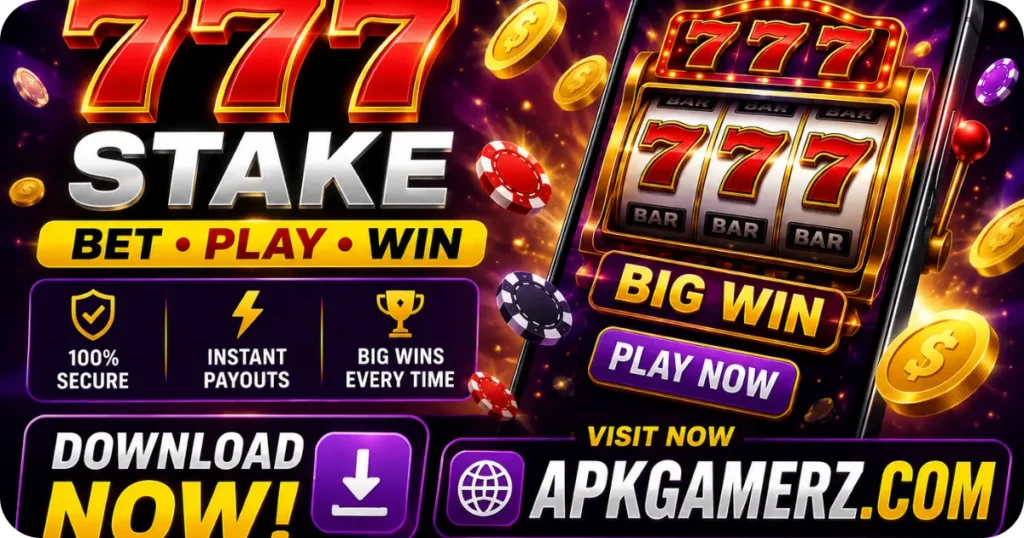 777STAKE GAME FOR FREE EARNING APP