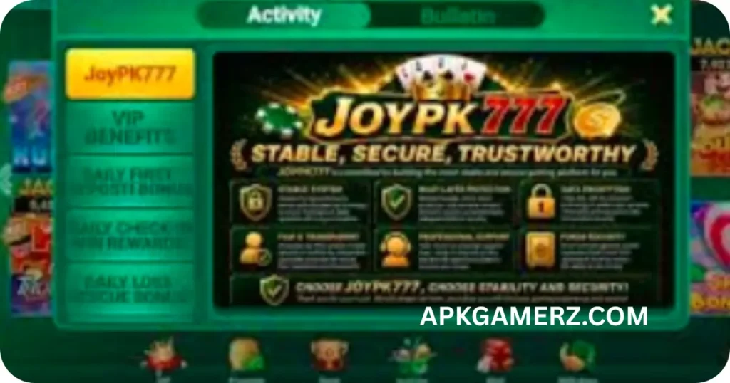 Joypk777 game is new Game 