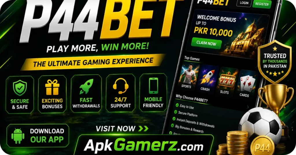 P44BET GAME For Free Earning App.