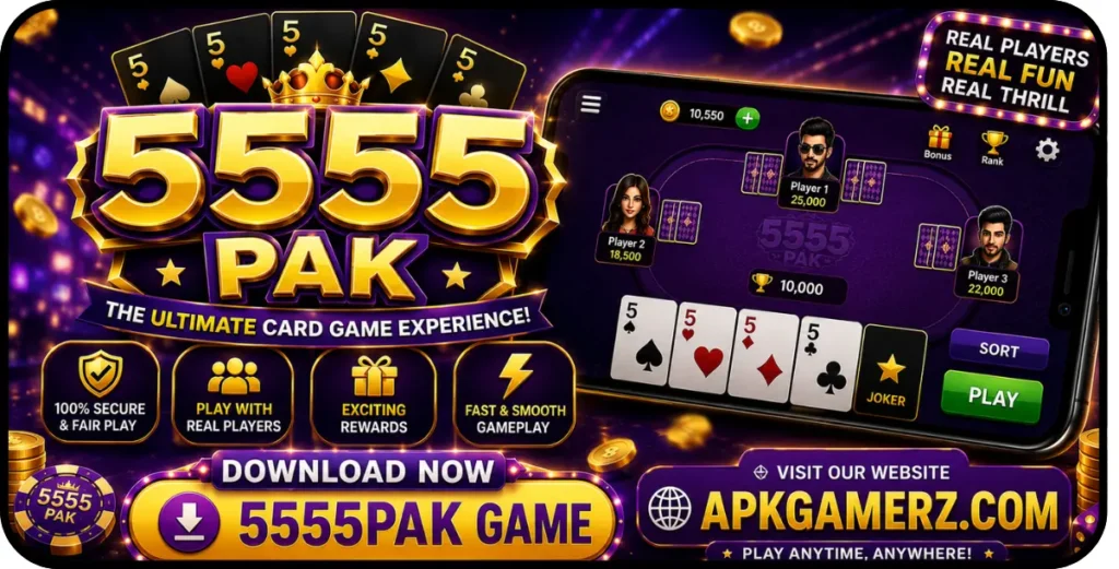 5555Pak Game Free Earning App