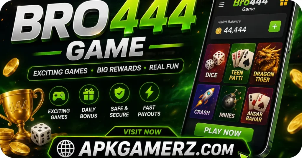 Bro444 game free earning 