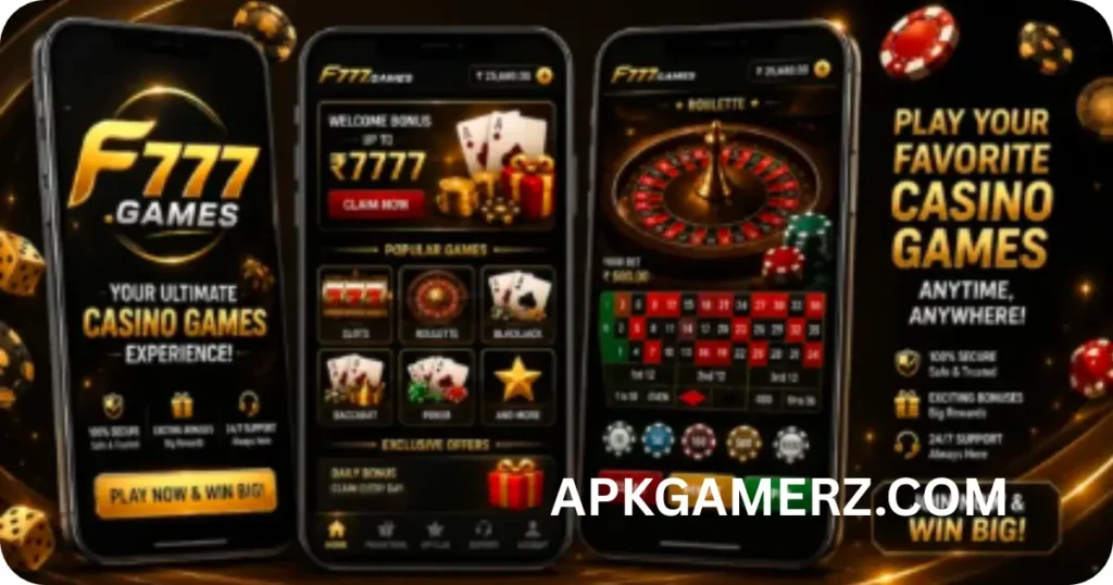 F777 for free bonus 
