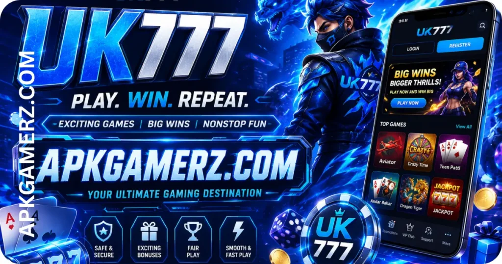 UK777 For Free Earning App