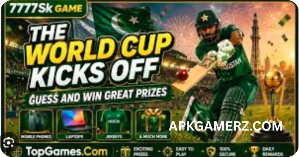 7777SK Game Download for Free Earning Platform.