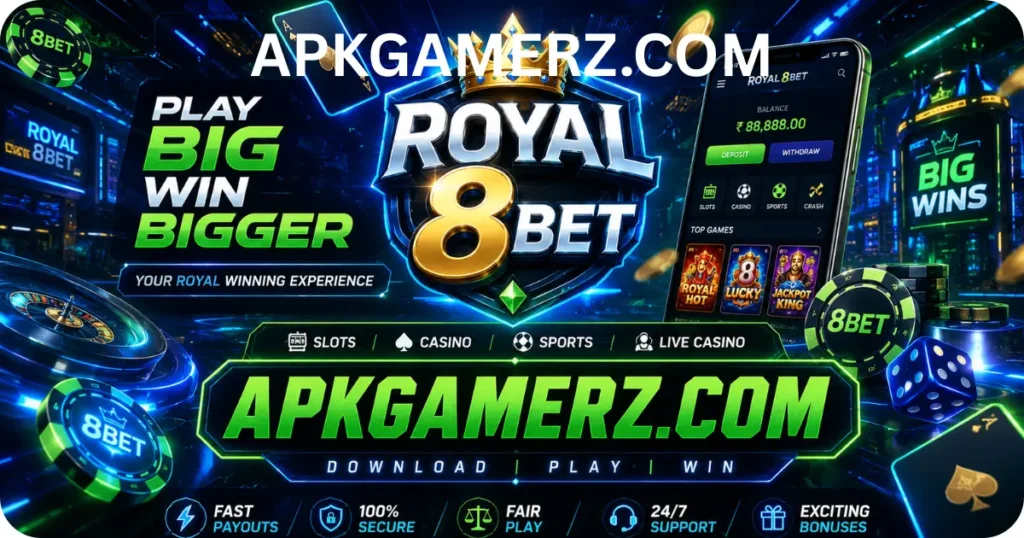 Royal 8bet Game for Free Download Game in Pakistan