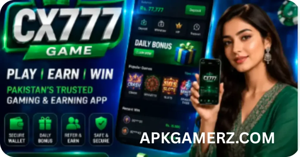 CX777 Game for Bonus and Earning Platform 