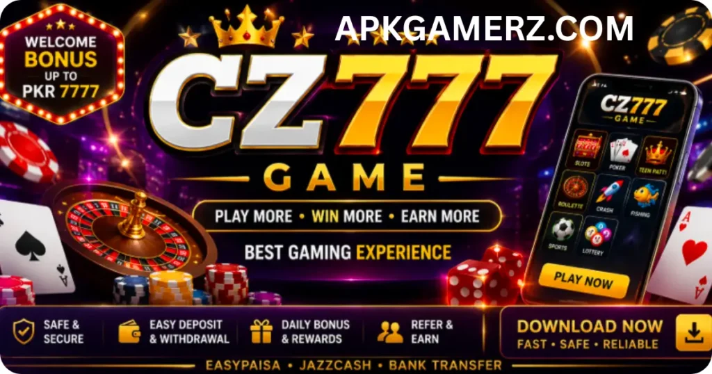 CZ777 Game Downoad and Earning of Money