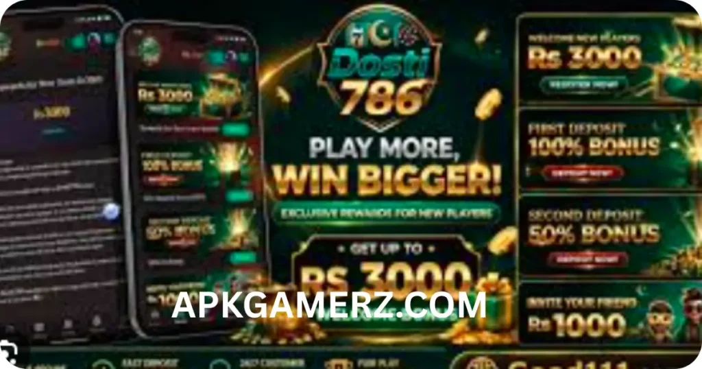Dosti 786 Game Download and Earning of Money