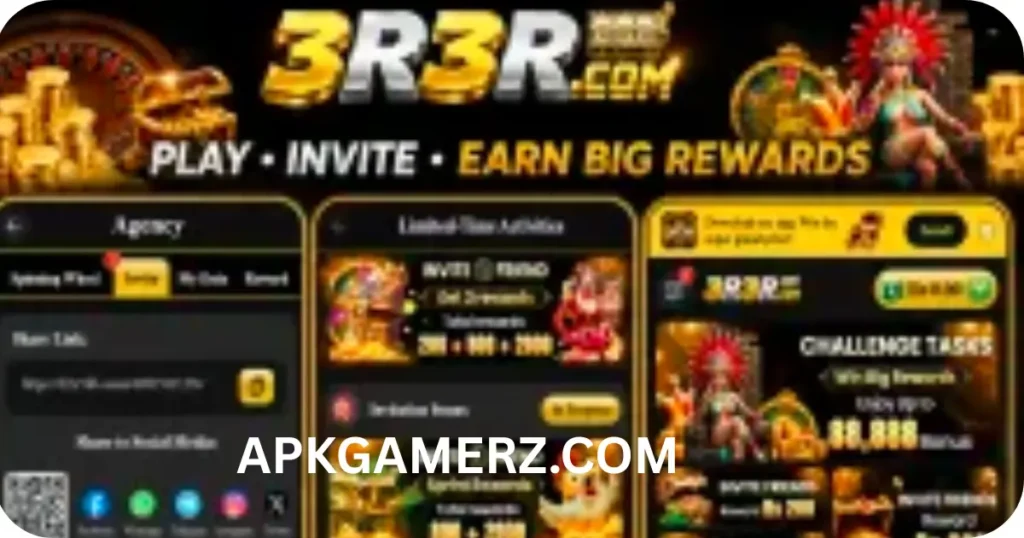 Download 3R3R Game and Earning Platform.
