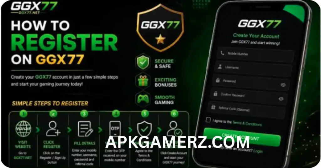 GGX77 Game bet Earning Platform.