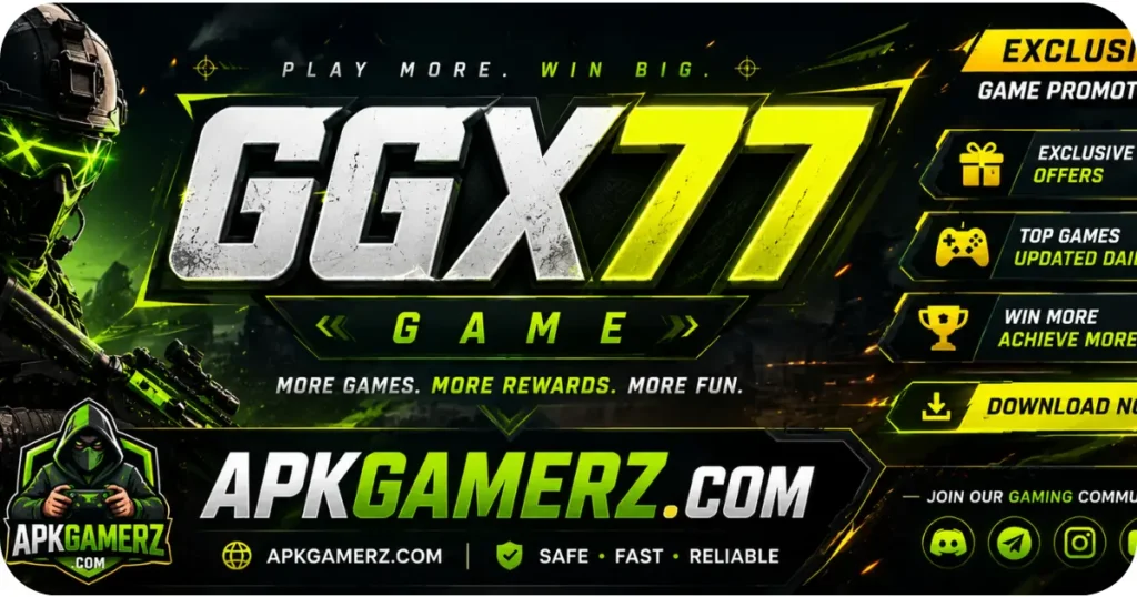 GGX77 Game Download for Free Earning APP 2026.