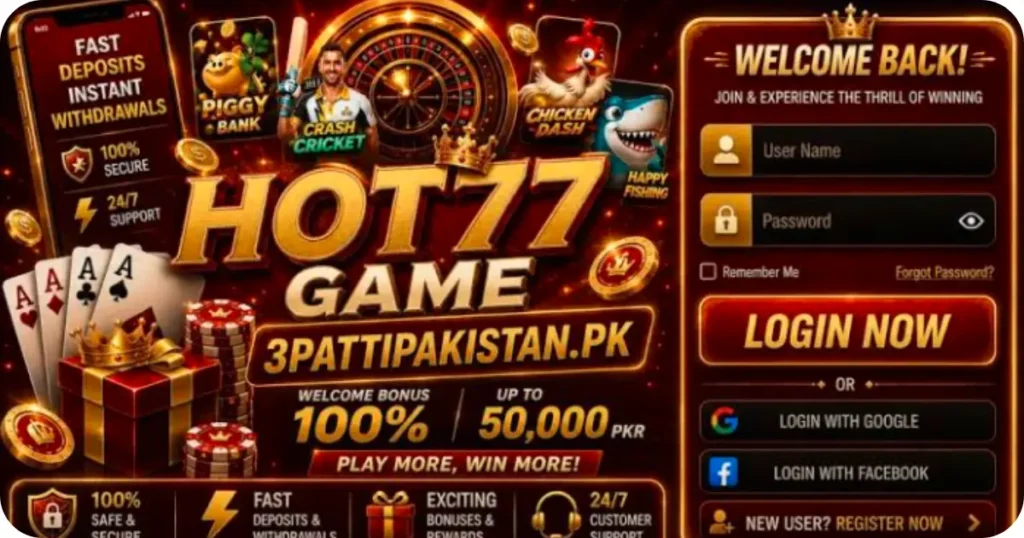 Hot77 Game Download and Bonus App