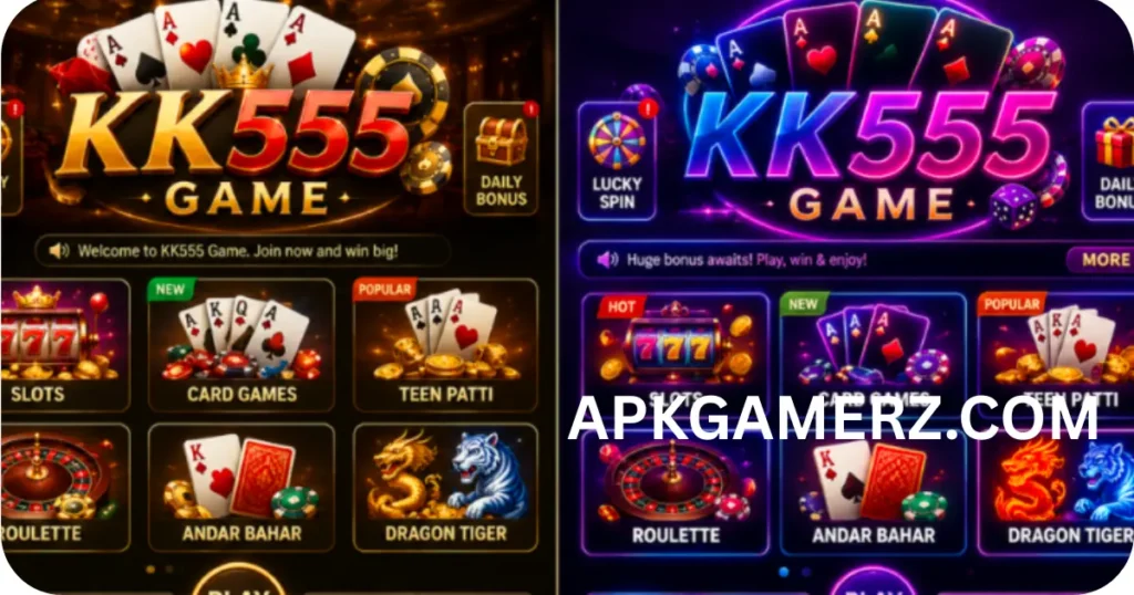 KK555 Game for Free Earning App in Pakistan