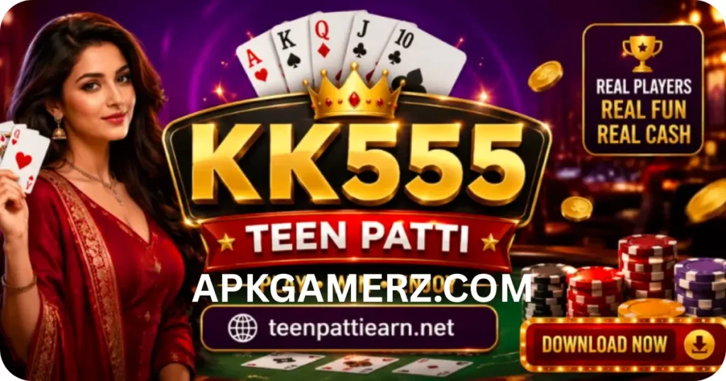 KK555 Game for New Real Earning App.