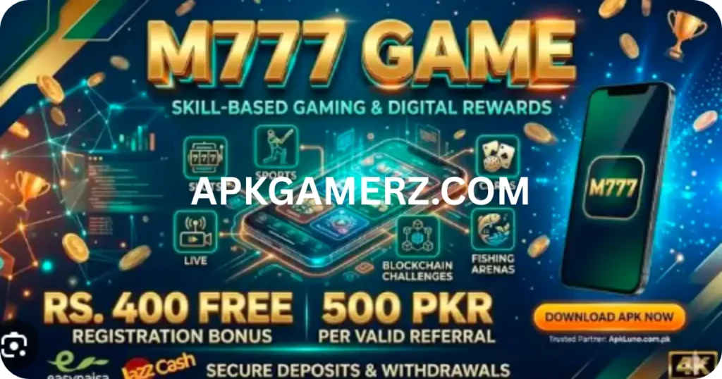 M777 Game Download For best App.