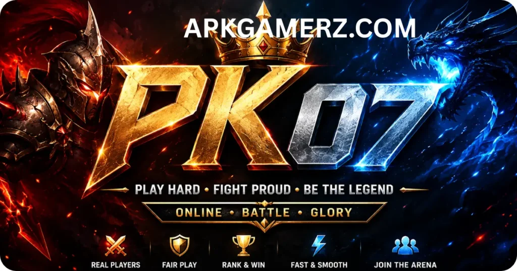 PK07 Game Download for Free Earning App of Pakistan Players.