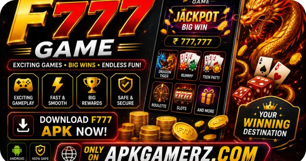 F777 Game for Free Earning App.
