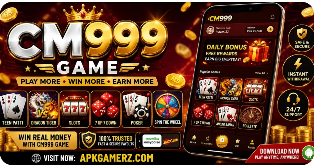 CM999 Game New Real Earning