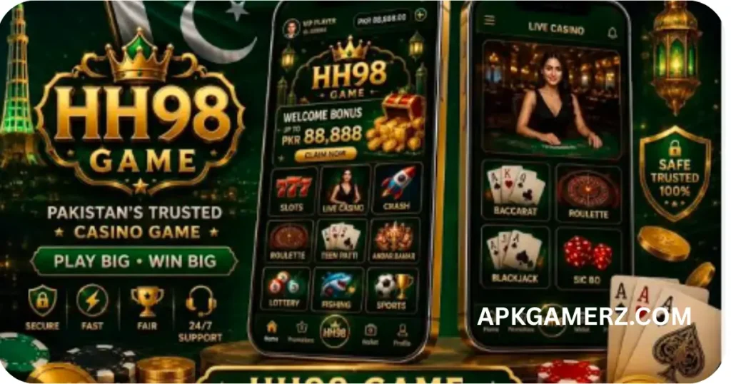 HH98 Game Download for Free Earning App.