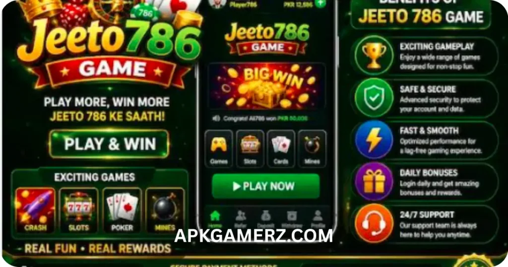 Jeeto786 Game Download and Bonus App.