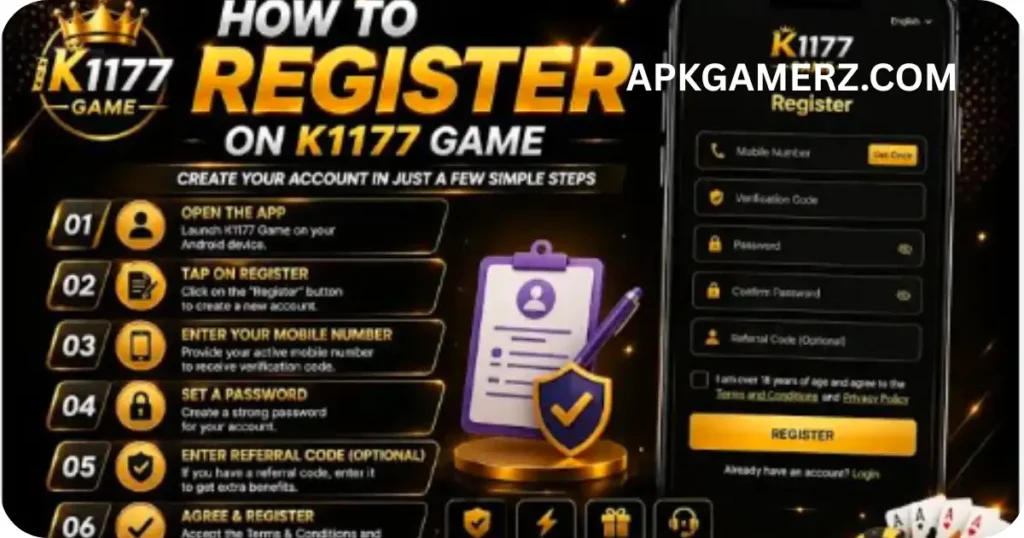 K1177 Game for New Earning.