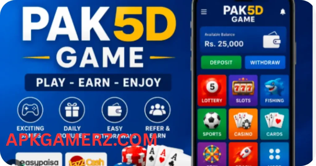PK5D Game for Earn of Money App
