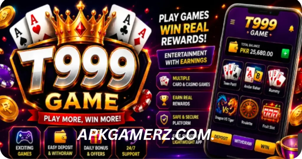 T999 Game New Real Earning App.