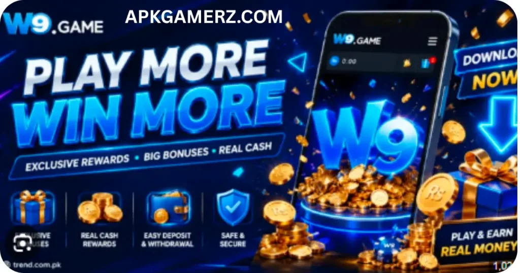 W9 Game Download and Free Earning 