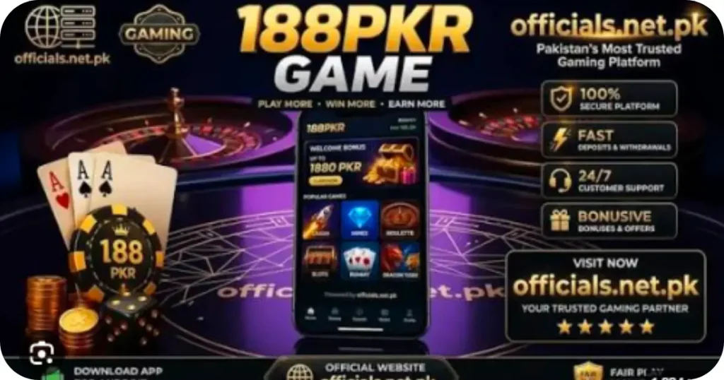 188PKR GAME FREE EARNING PLATFORM