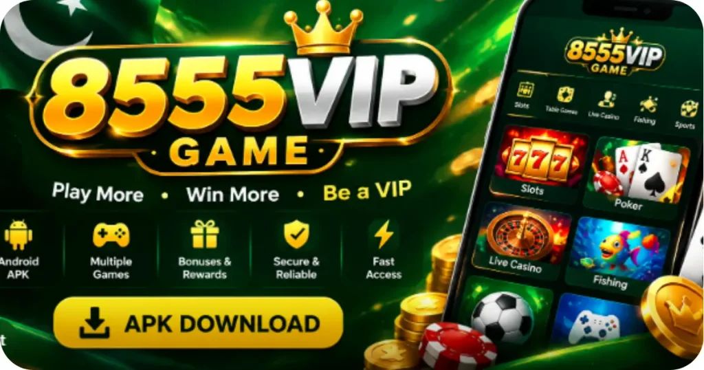8555VIP Game for Free Earning App