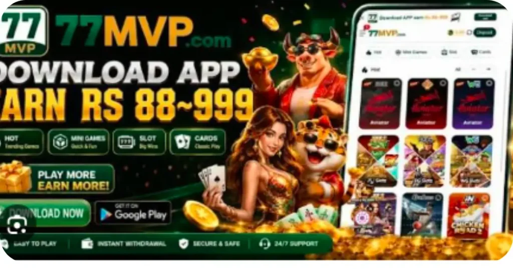 77MVP Game for Free Earning 