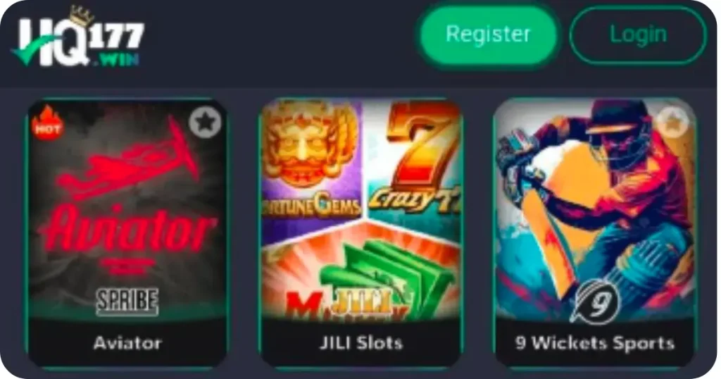 HQ177 Game for Free Bonus 